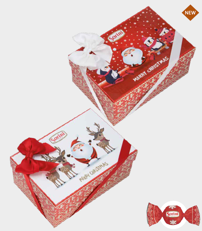 Knitted Christmas box